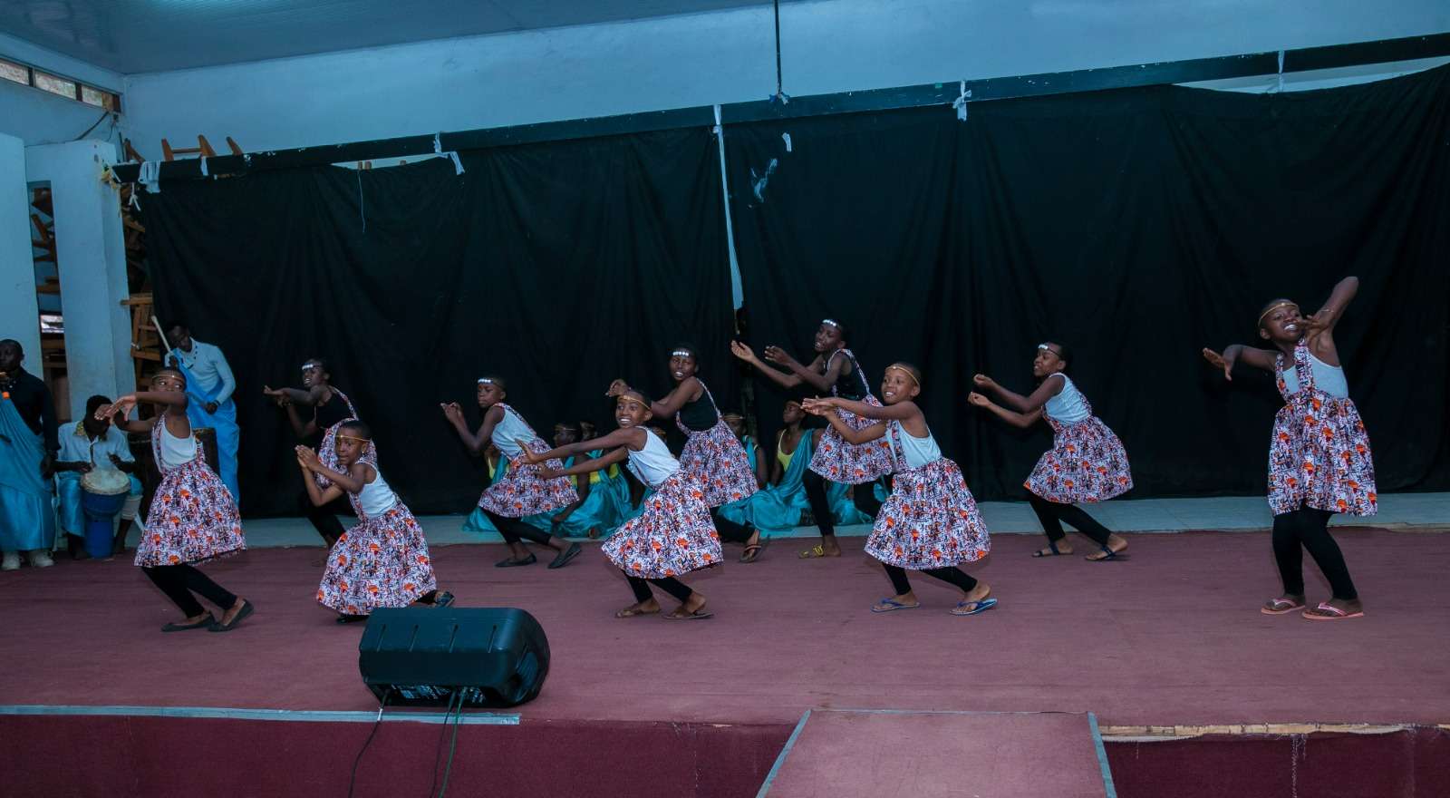 iNDARO_CENTER GIRLS KIDS TRADITIONAL DANCE WITH RWANDA YOUTH TOUR 2023